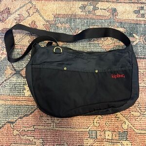 Early Kipling Black Purse
